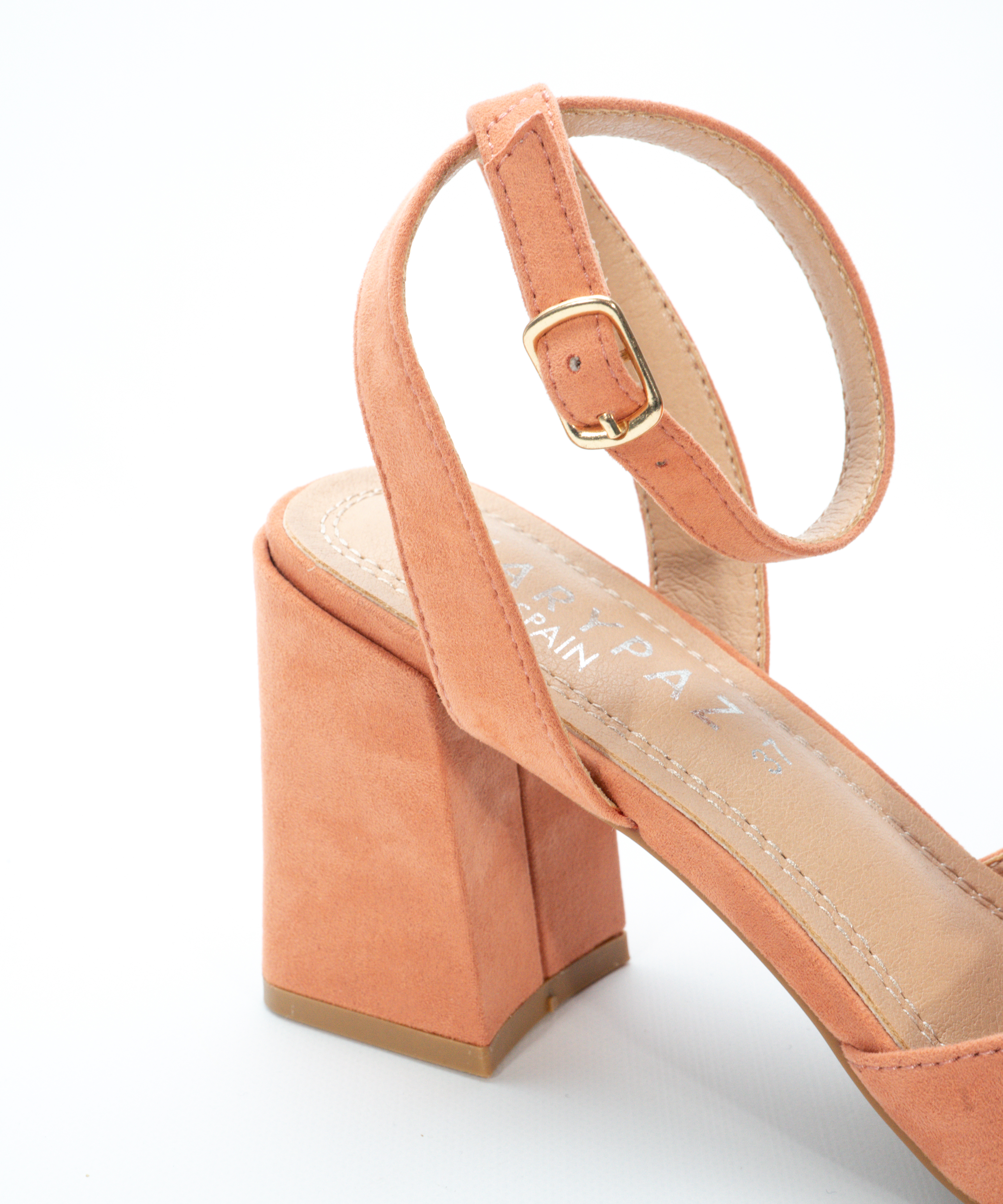 Sandalias tacón adorno floral image number null
